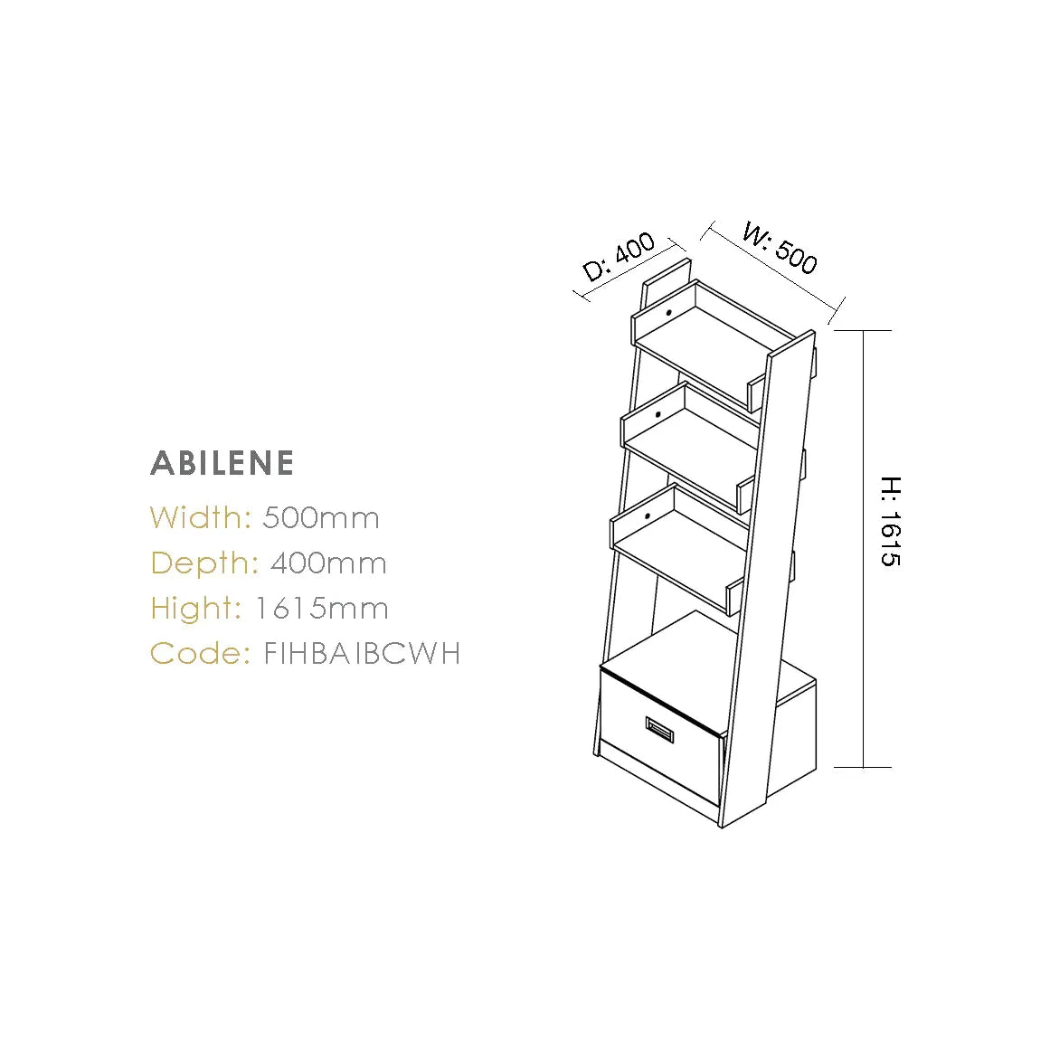 Abilene Shelving Unit