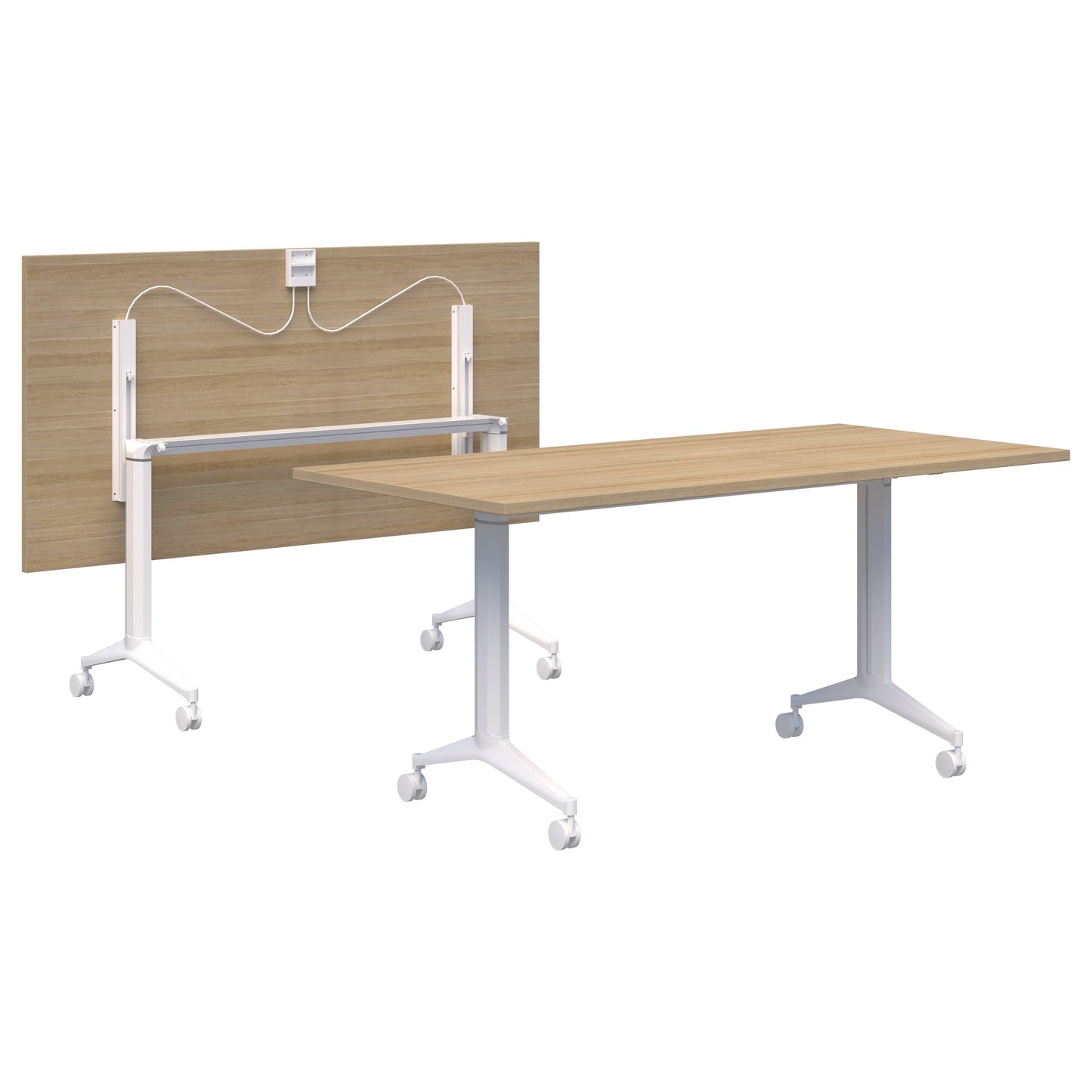 Boost Flip Table 1200 x 800-Smart Office Furniture