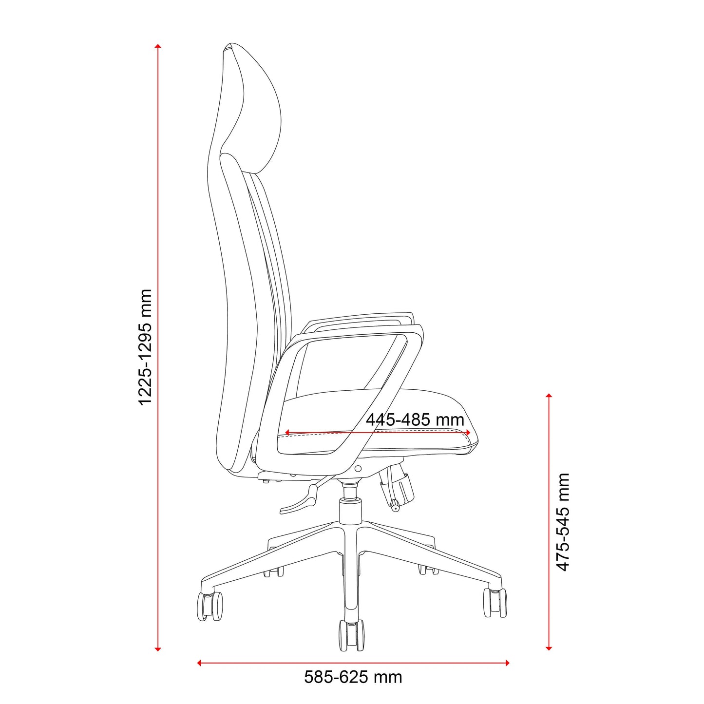 Buro Artemis High Back Chair