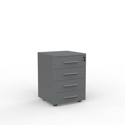 Cubit 4 Drawer Mobile-Mobiles-Smart Office Furniture