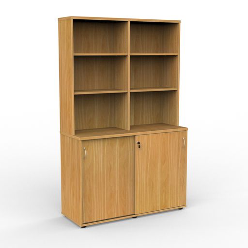 Ergoplan 1200W Credenza & Hutch-Cupboard-Smart Office Furniture