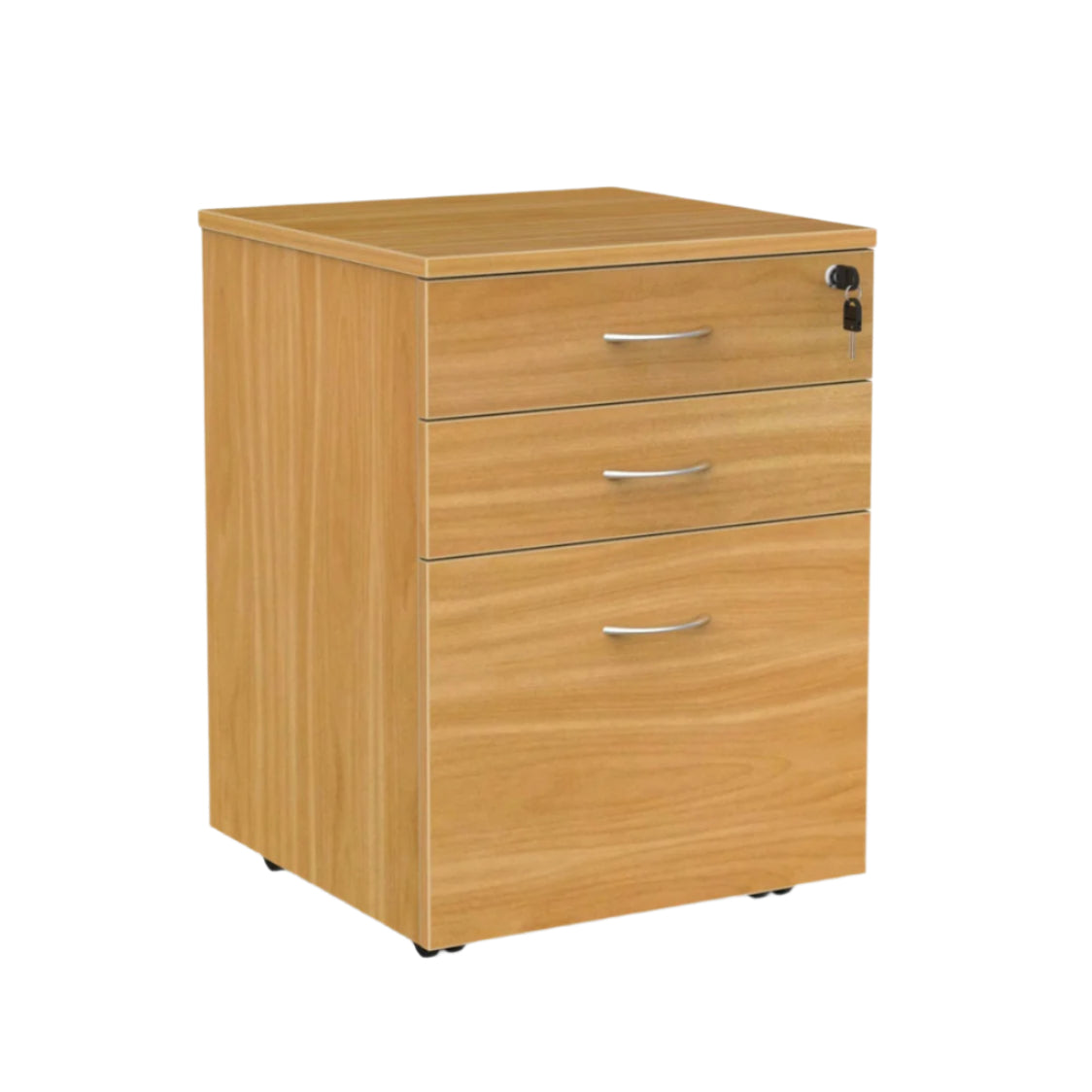 Ergoplan Lockable 2 Drawer and File Mobile Pedestal-Mobile-Smart Office Furniture