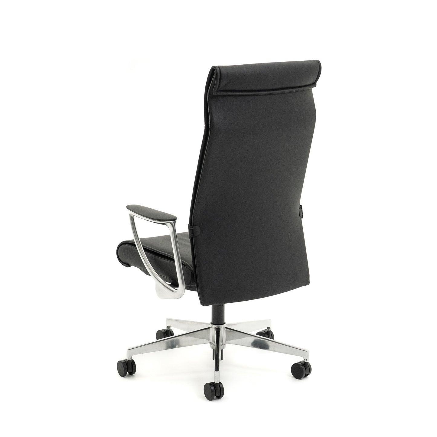 Knights Bentley Highback Executive Leather Chair w/ Arms