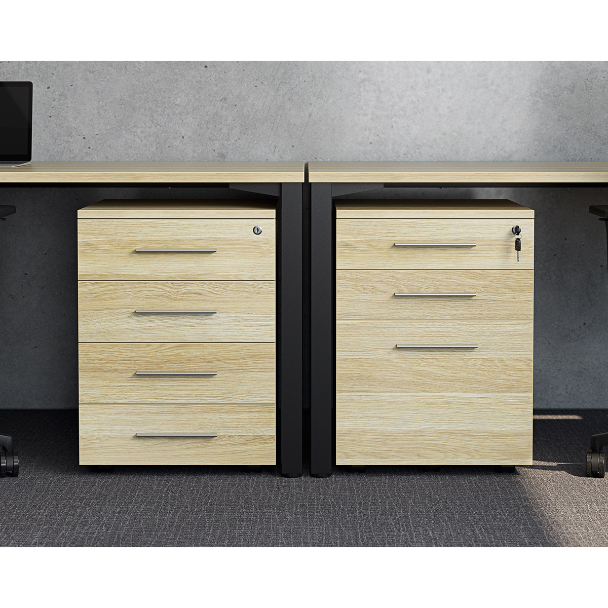 Knights Cubit 4 Drawer Mobile