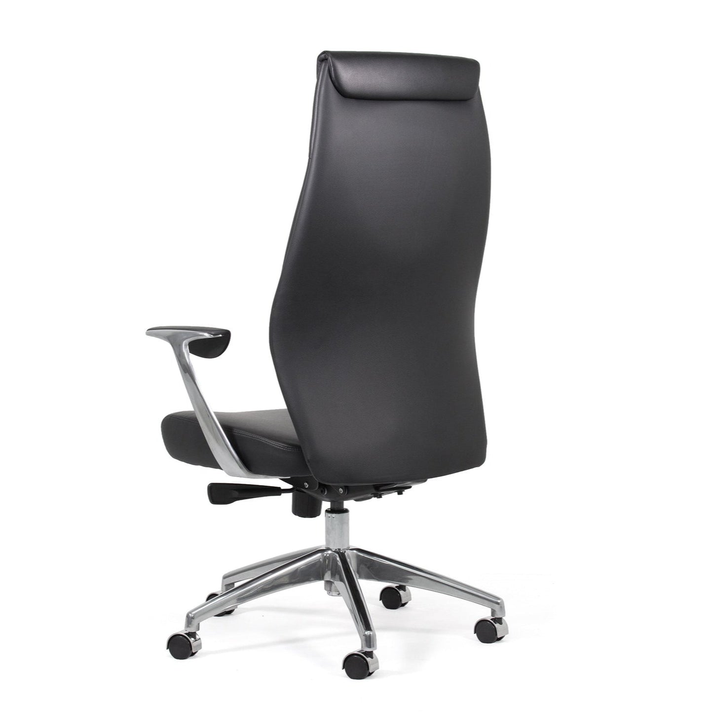 Knights Ignite Black PU Highback Executive Chair w/ Arms