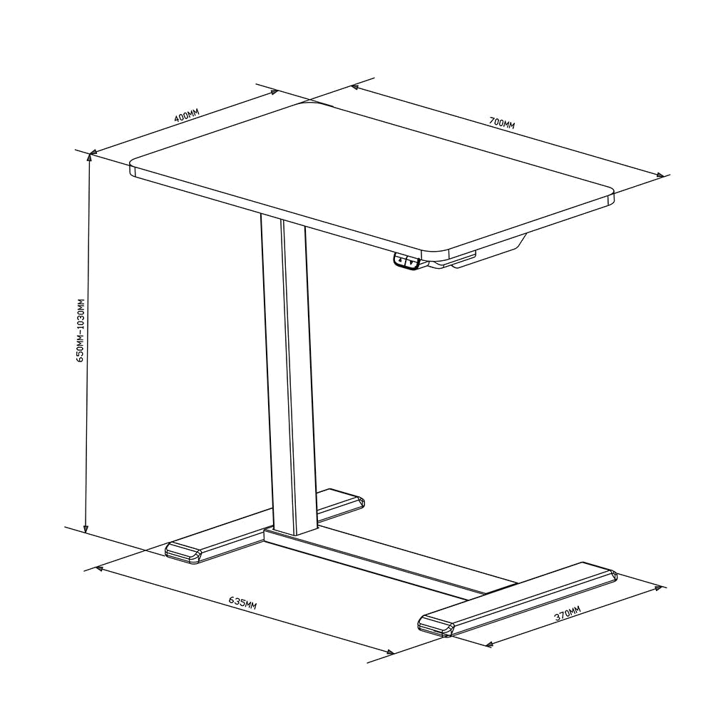 Malmo Electric Desk Range