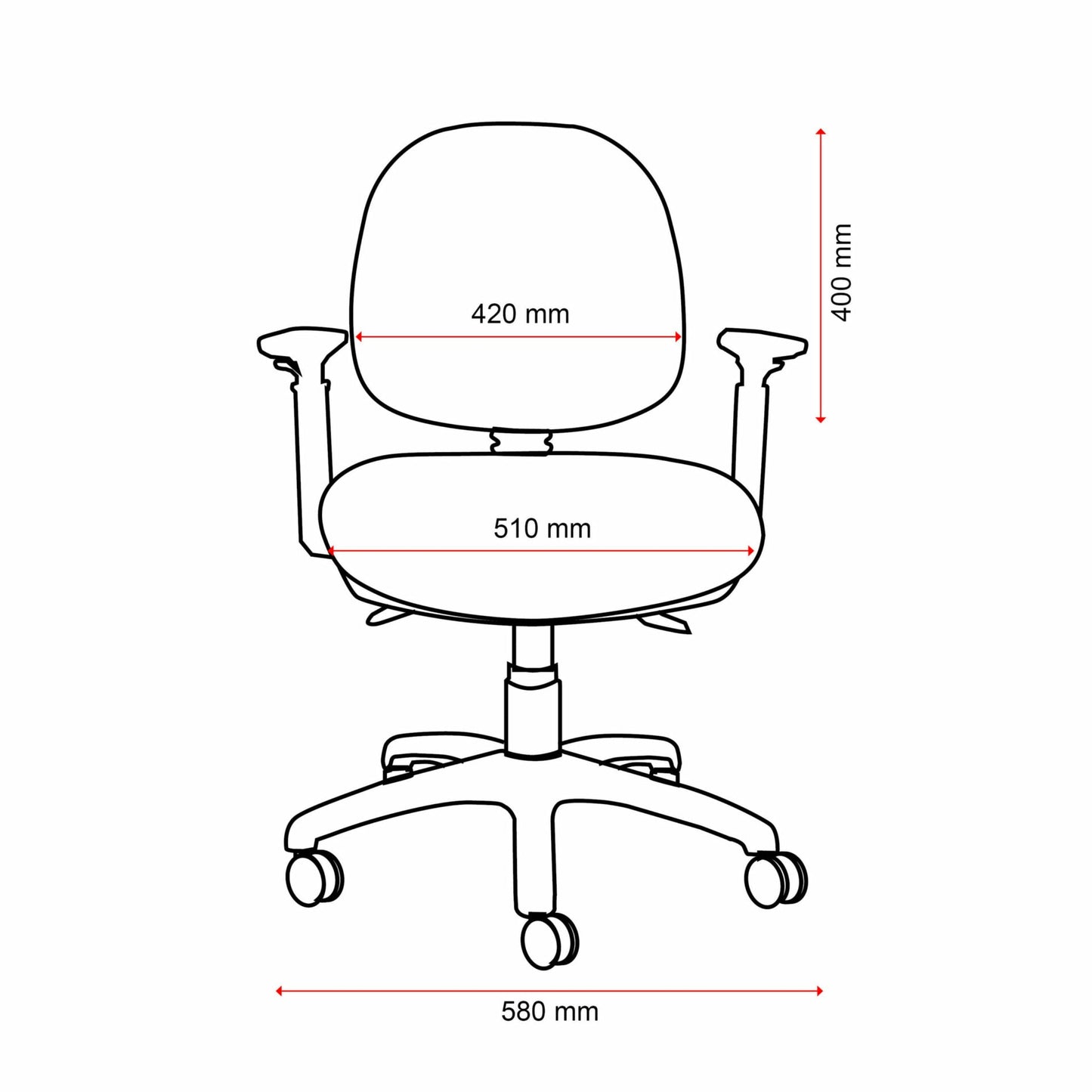 Mondo Java 3 Lever Mid Back