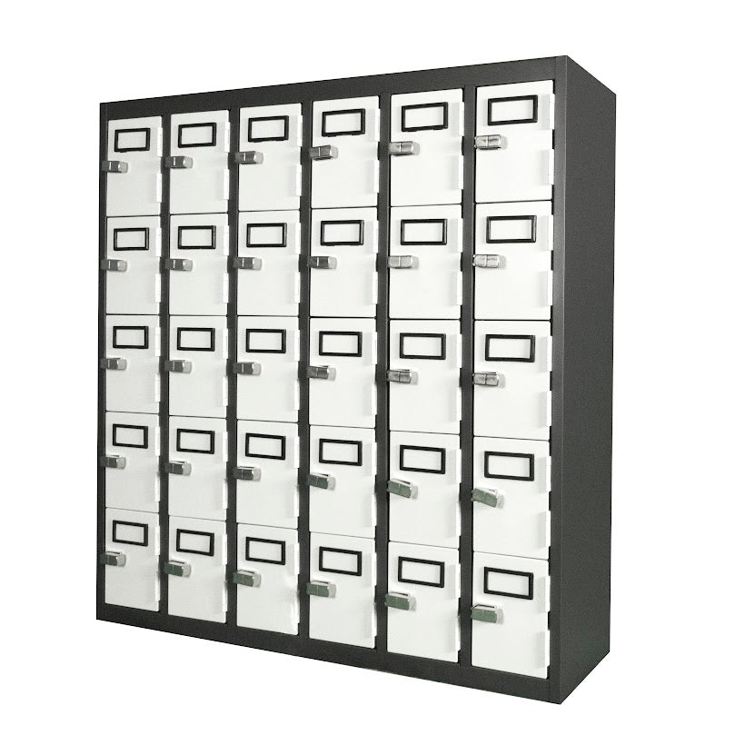 30 Door Steelco Mobile Phone Locker – Smart Office Furniture