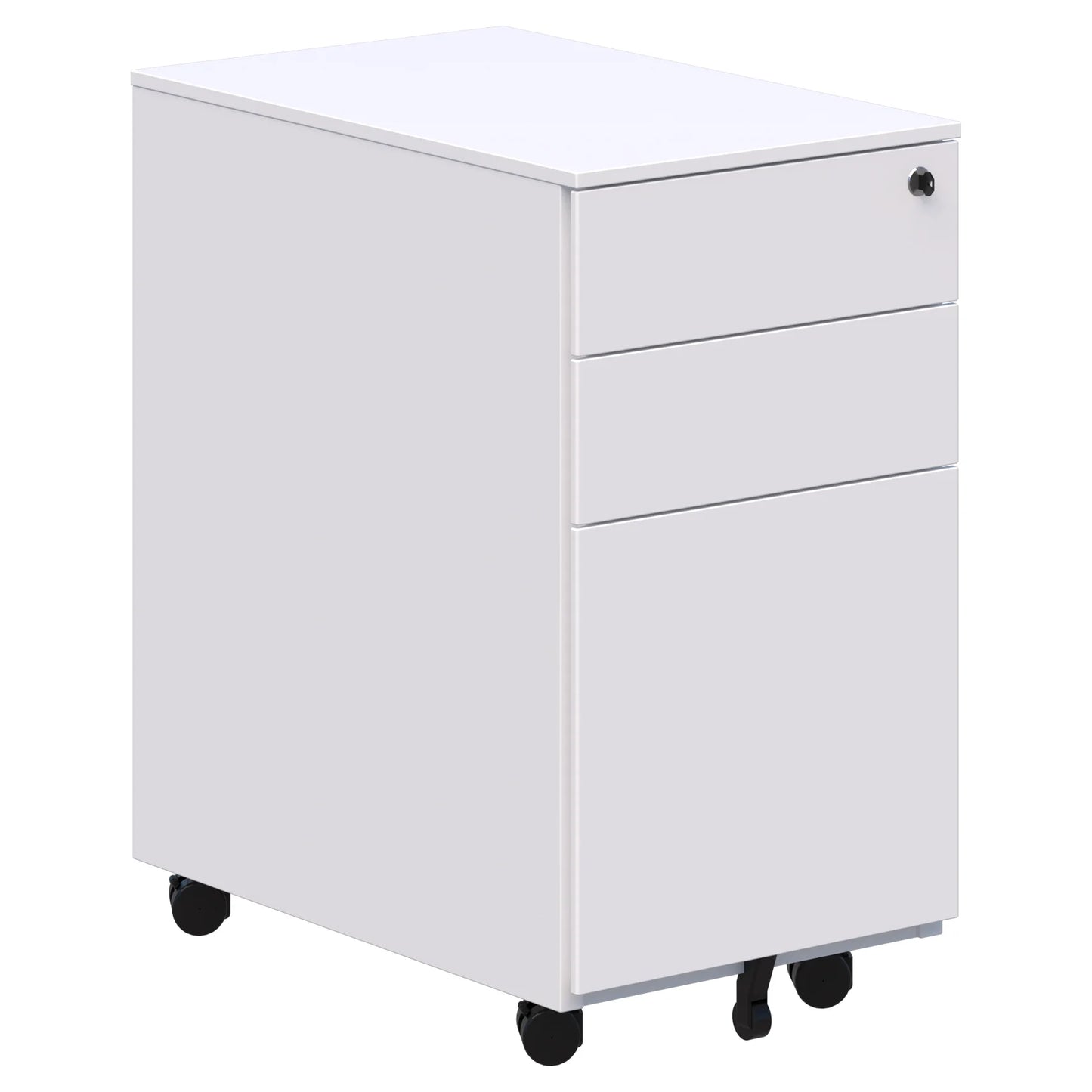 Accent Slimline Steel Mobile Pedestal