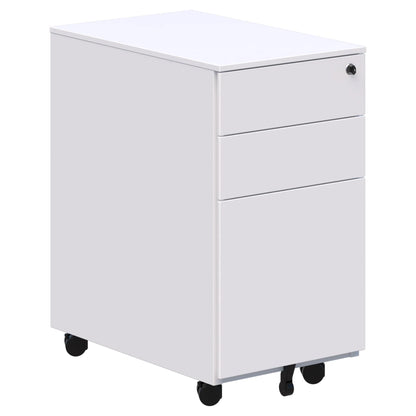 Accent Slimline Steel Mobile Pedestal