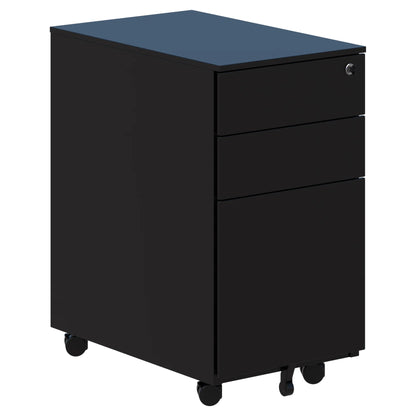 Accent Slimline Steel Mobile Pedestal