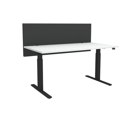 Acoustic Desk Screen Modesty Panel Slate