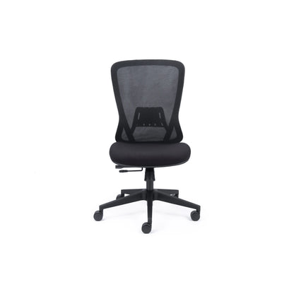 Ava Black Mesh Synchro Chair w/Seat Slide
