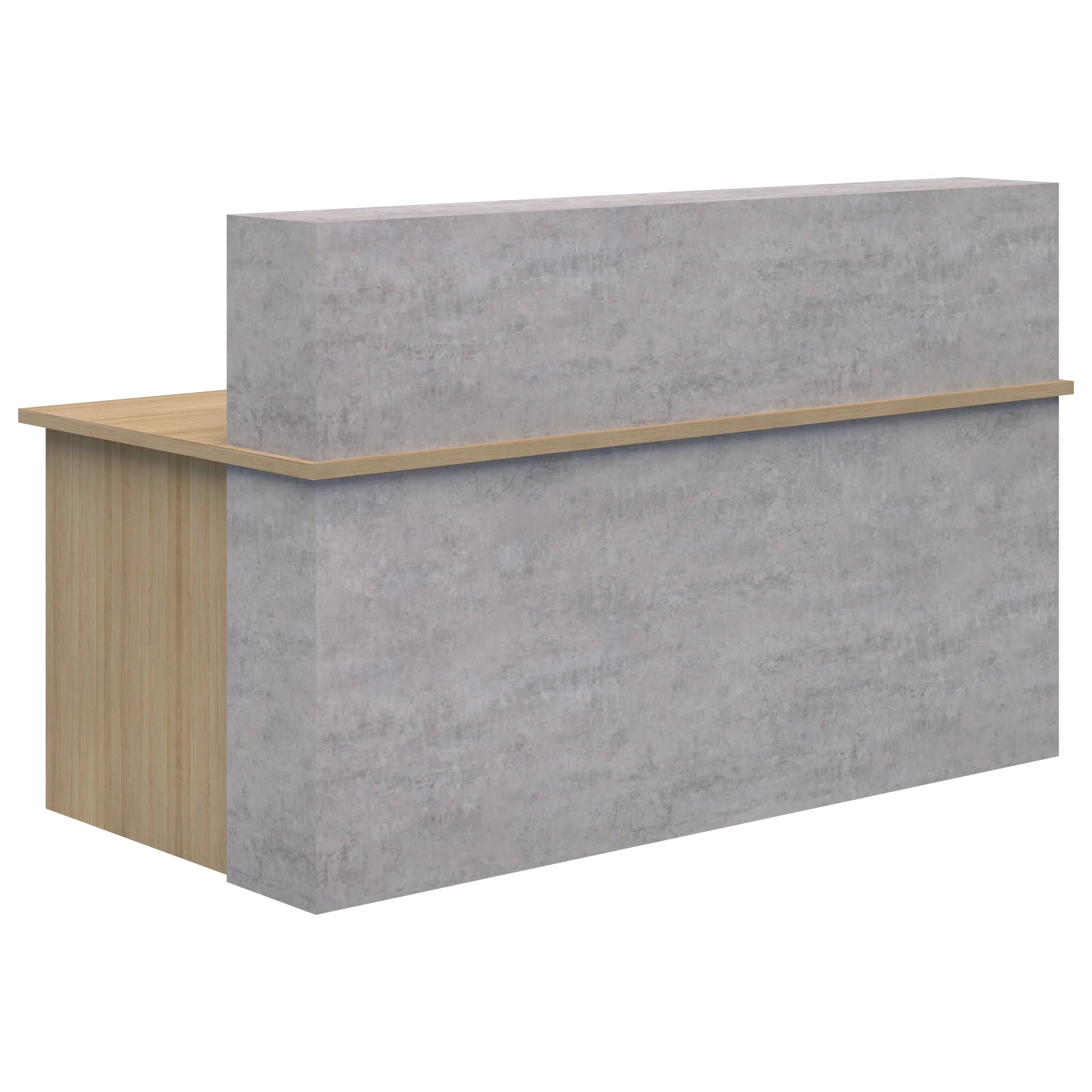 Block Reception Counter 1800, 2000 & 2400 Range – Smart Office Furniture