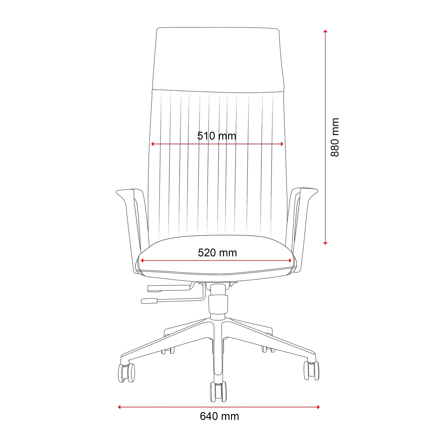 Buro Artemis High Back Chair