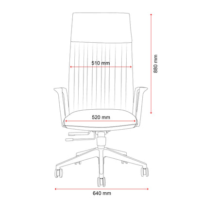 Buro Artemis High Back Chair