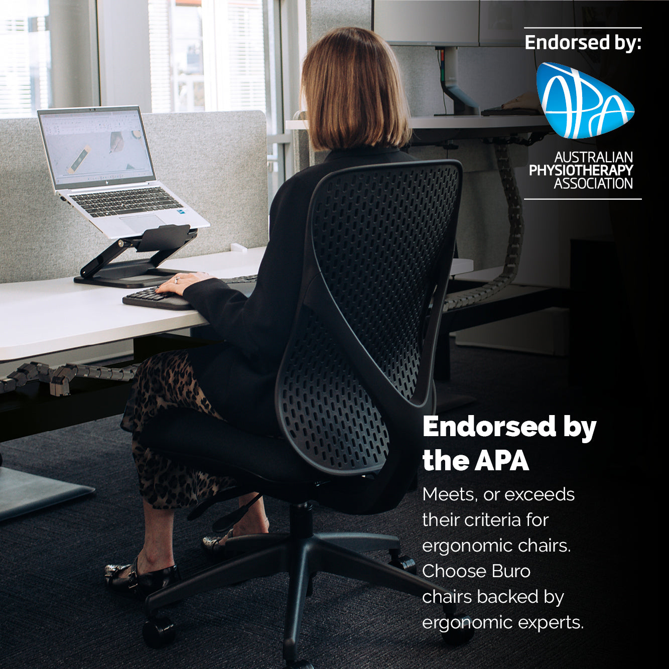 Buro Axon Mesh Back Chair