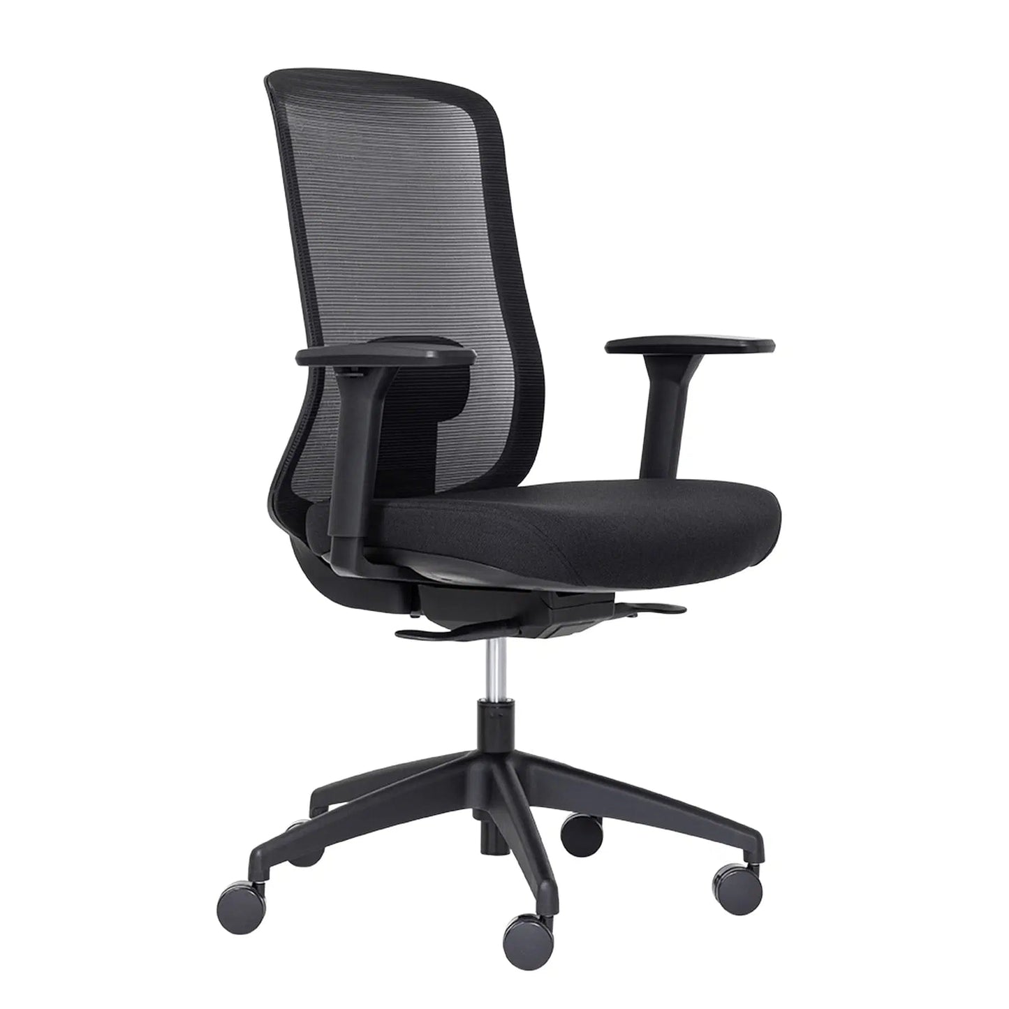 Buro Elan - Grey Mesh Back Chair w/Seat Slide