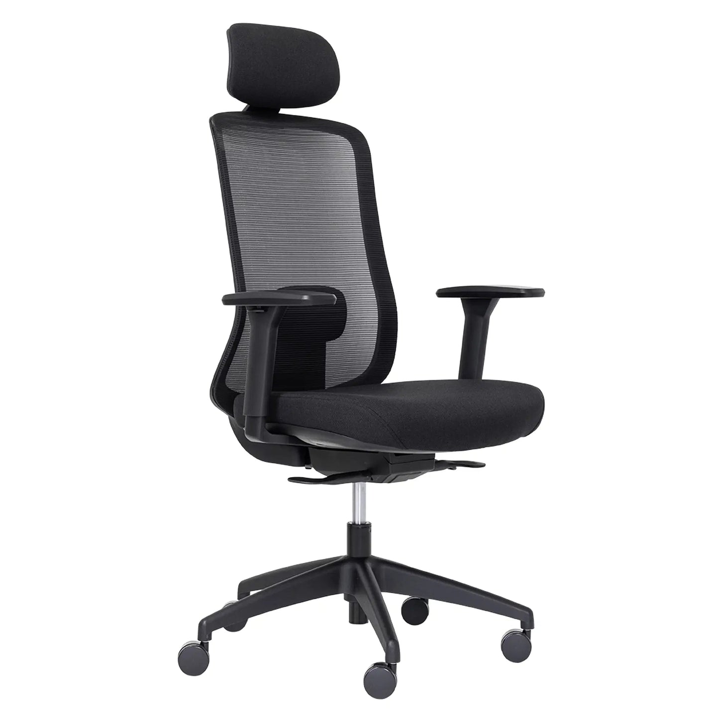 Buro Elan - Grey Mesh Back Chair w/Seat Slide