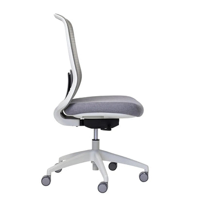 Buro Elan - Grey Mesh Back Chair w/Seat Slide