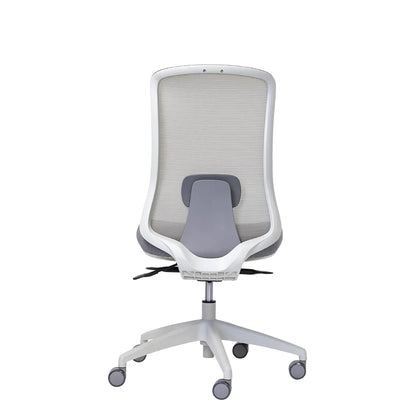Buro Elan - Grey Mesh Back Chair w/Seat Slide