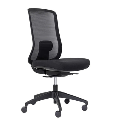 Buro Elan - Grey Mesh Back Chair w/Seat Slide