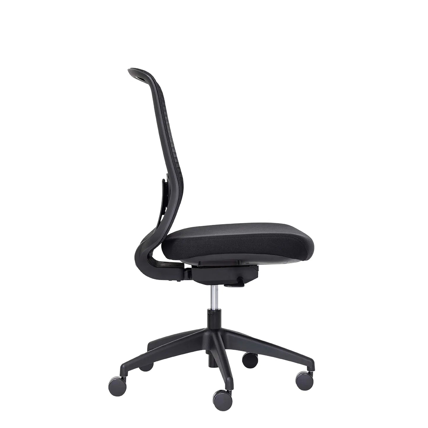 Buro Elan - Grey Mesh Back Chair w/Seat Slide