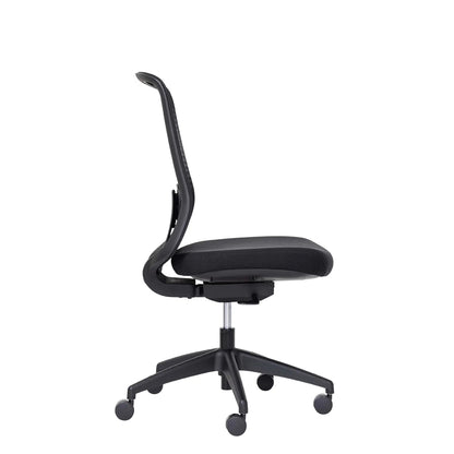 Buro Elan - Grey Mesh Back Chair w/Seat Slide
