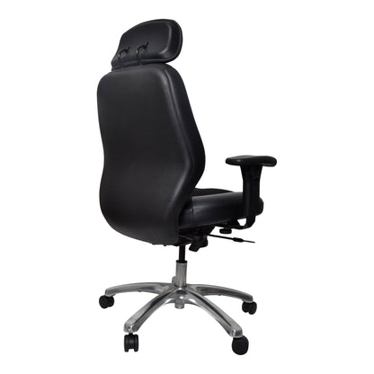 Buro Everest Executive Leather/Mesh Chair w/ Arms