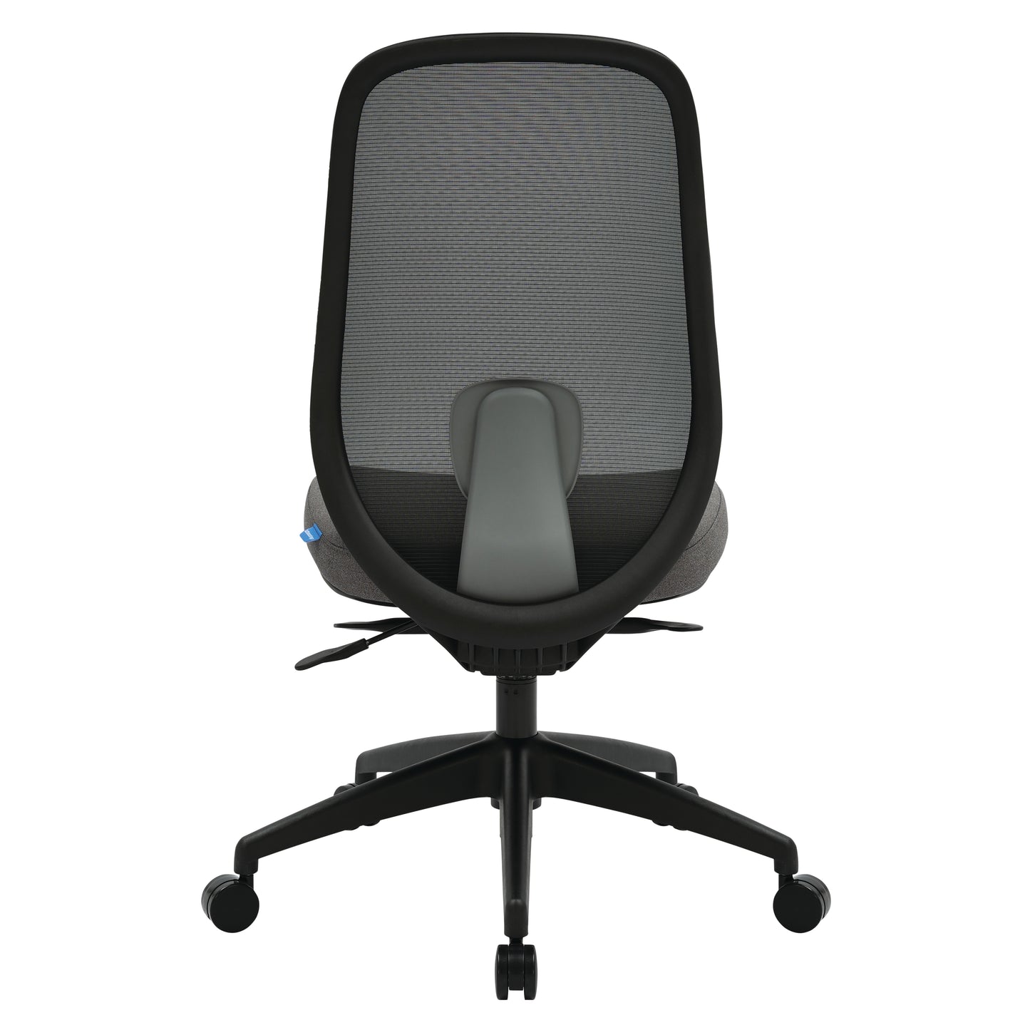 Buro Force Mesh Back Chair w/ Black Frame & Grey Seat