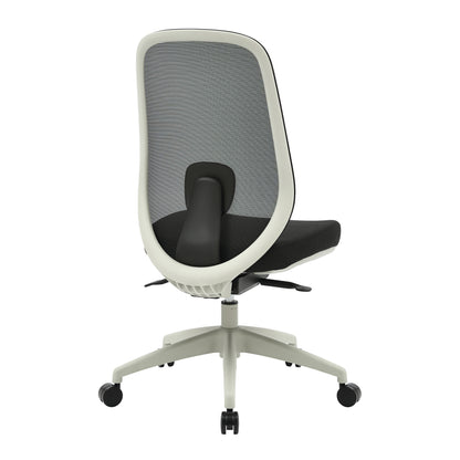 Buro Force Mesh Back Chair w/ Grey Frame & Black Seat