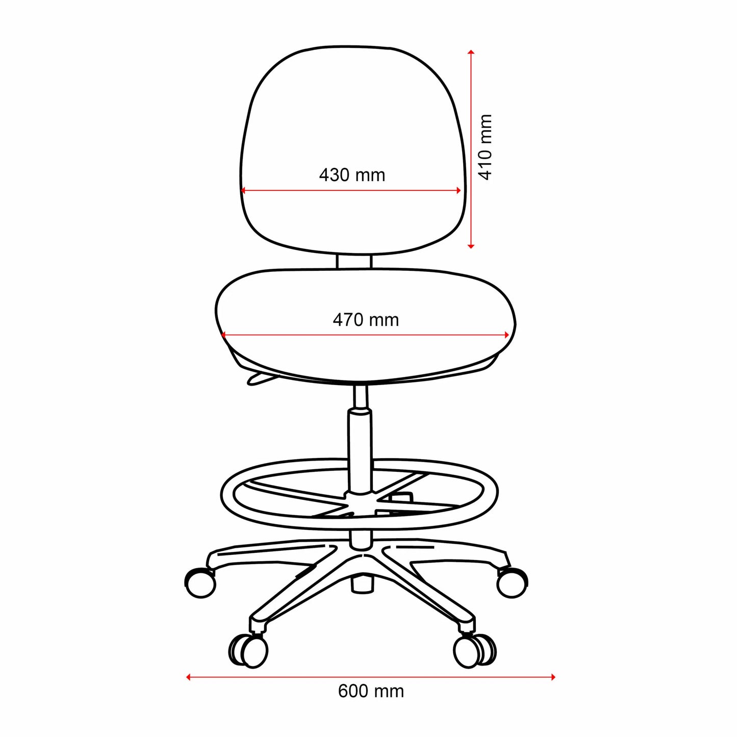 Buro Image Chair w/ Architectural Kit