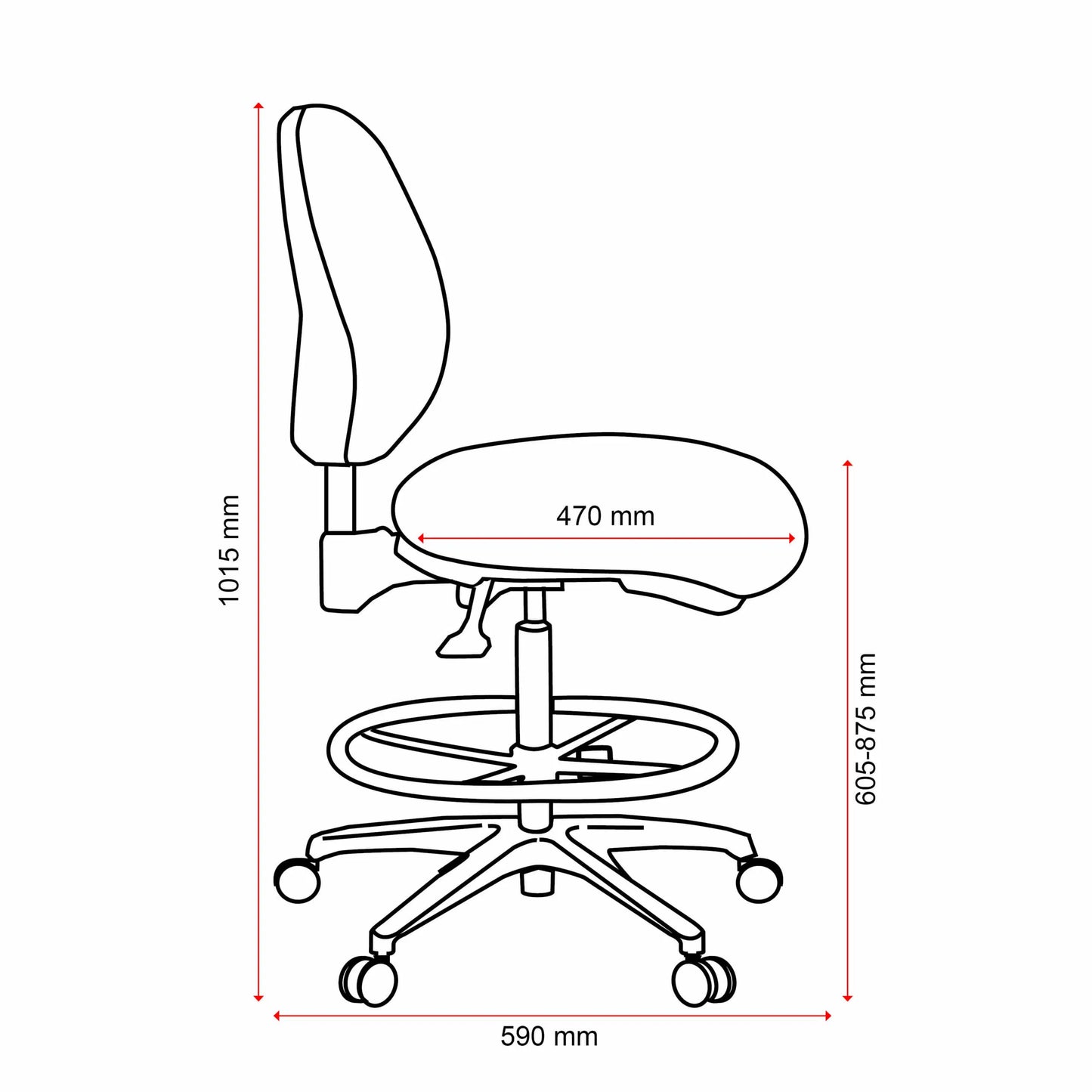 Buro Image Chair w/ Architectural Kit