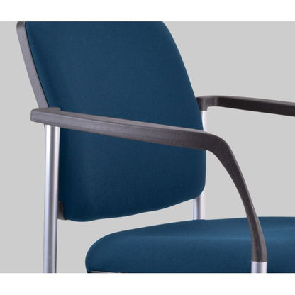 Buro Lindis - 4 Leg w/ Arms Chair