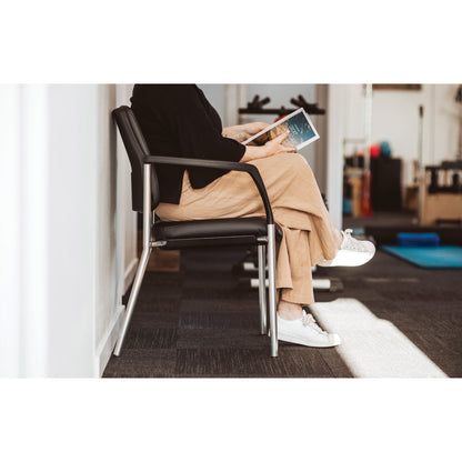 Buro Lindis - 4 Leg w/ Arms Chair
