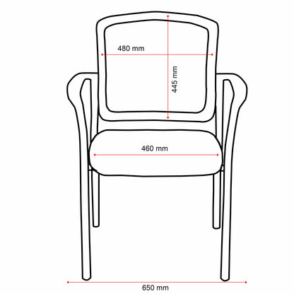 Buro Lindis Mesh Back Chair