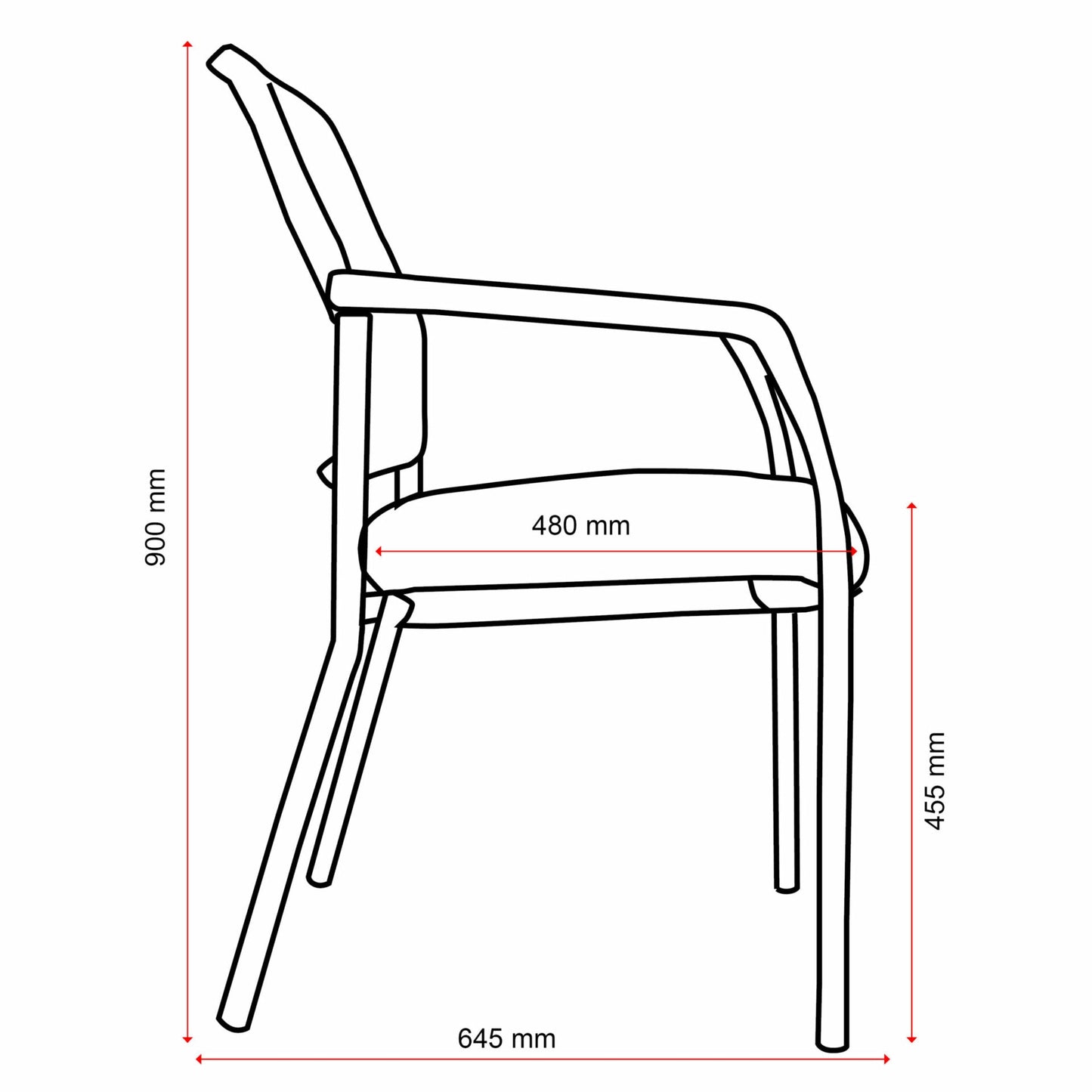 Buro Lindis Mesh Back Chair