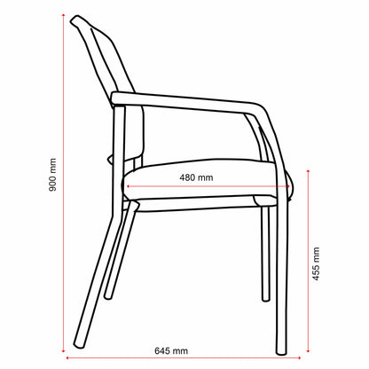 Buro Lindis Mesh Back Chair