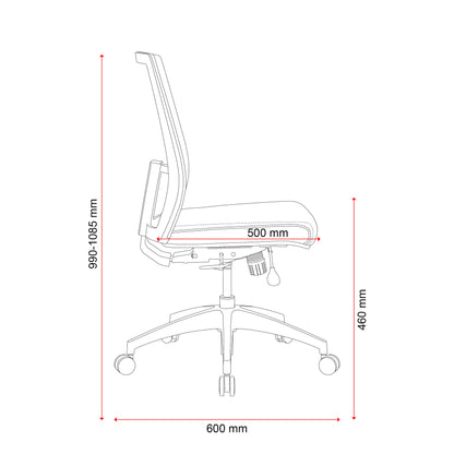 Buro Mantra Mesh Back Chair - Nylon Base