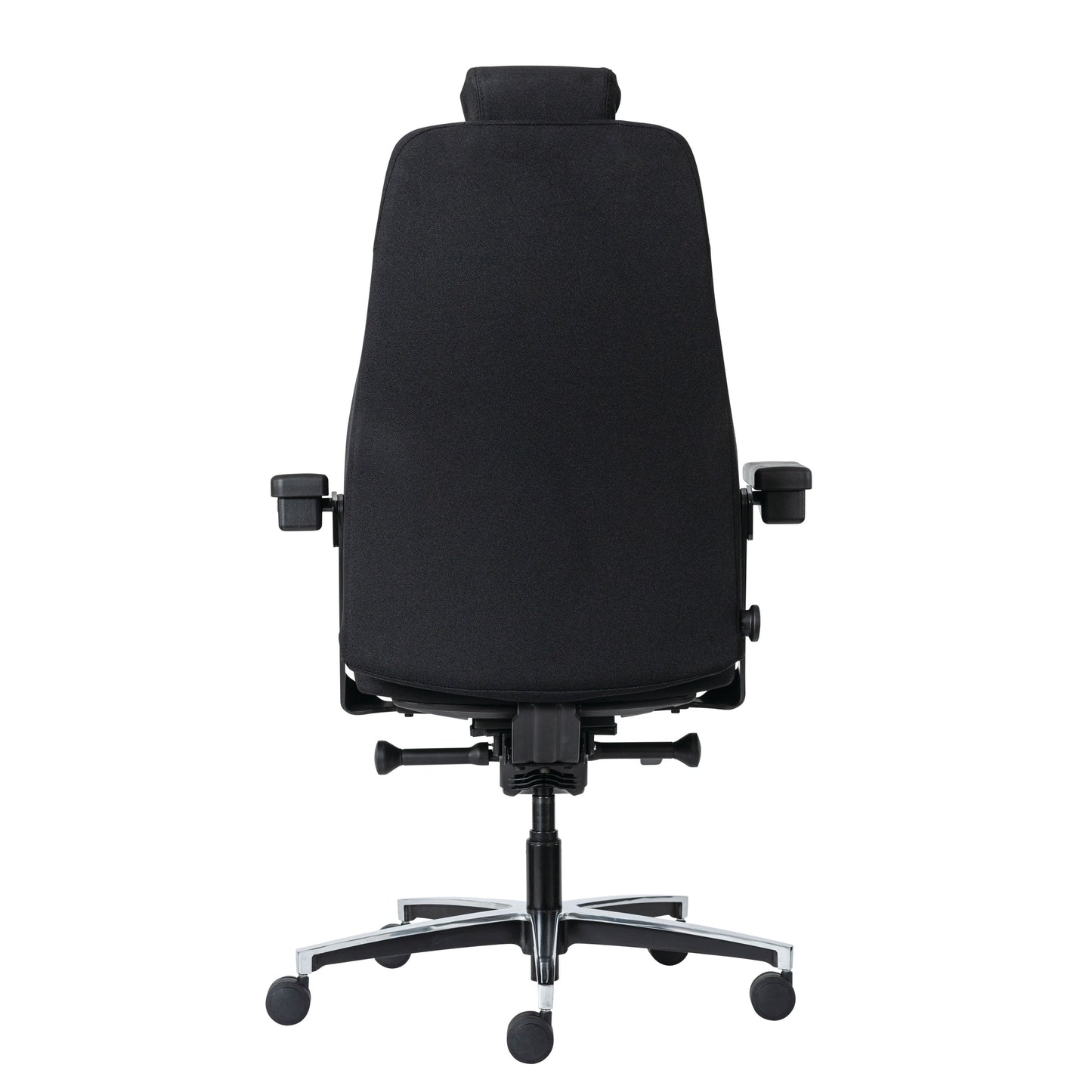 Buro Maverick 24/7 Controller Chair, Black Fabric w/ Arms