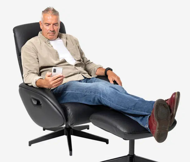 Buro Maya Recliner w/ Footstool Ottoman