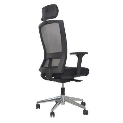Buro Mentor Mesh Back Chair - Aluminium Base