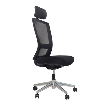 Buro Mentor Mesh Back Chair - Aluminium Base
