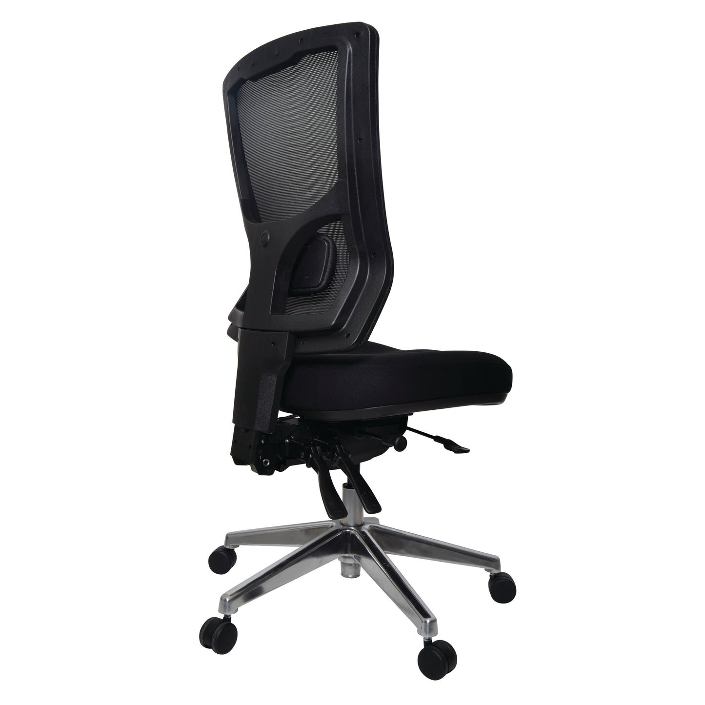 Buro Metro II 24/7 High Back Mesh Back Chair - Aluminium Base