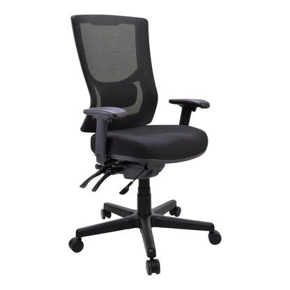 Buro Metro II 24/7 High Back Mesh Back Chair - Nylon Base
