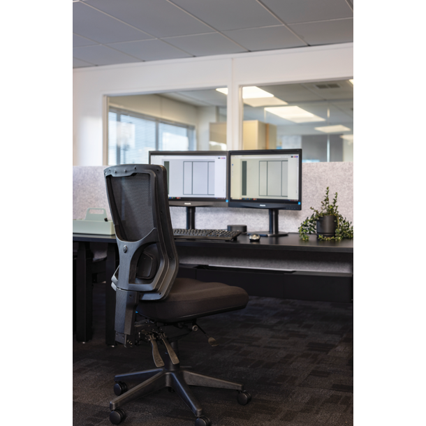 Buro Metro II 24/7 High Back Mesh Back Chair - Nylon Base