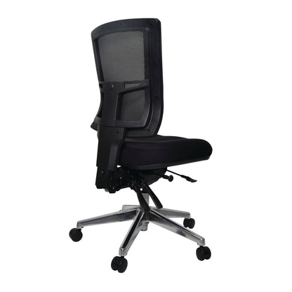 Buro Metro II 24/7 Mesh Back Chair - Aluminium Base
