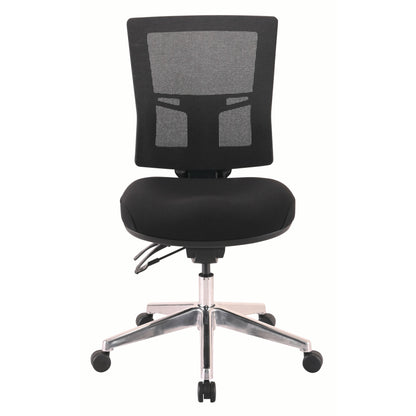 Buro Metro II 24/7 Mesh Back Chair - Aluminium Base