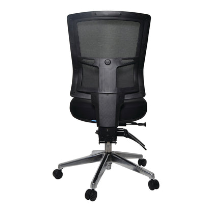 Buro Metro II 24/7 Mesh Back Chair - Aluminium Base