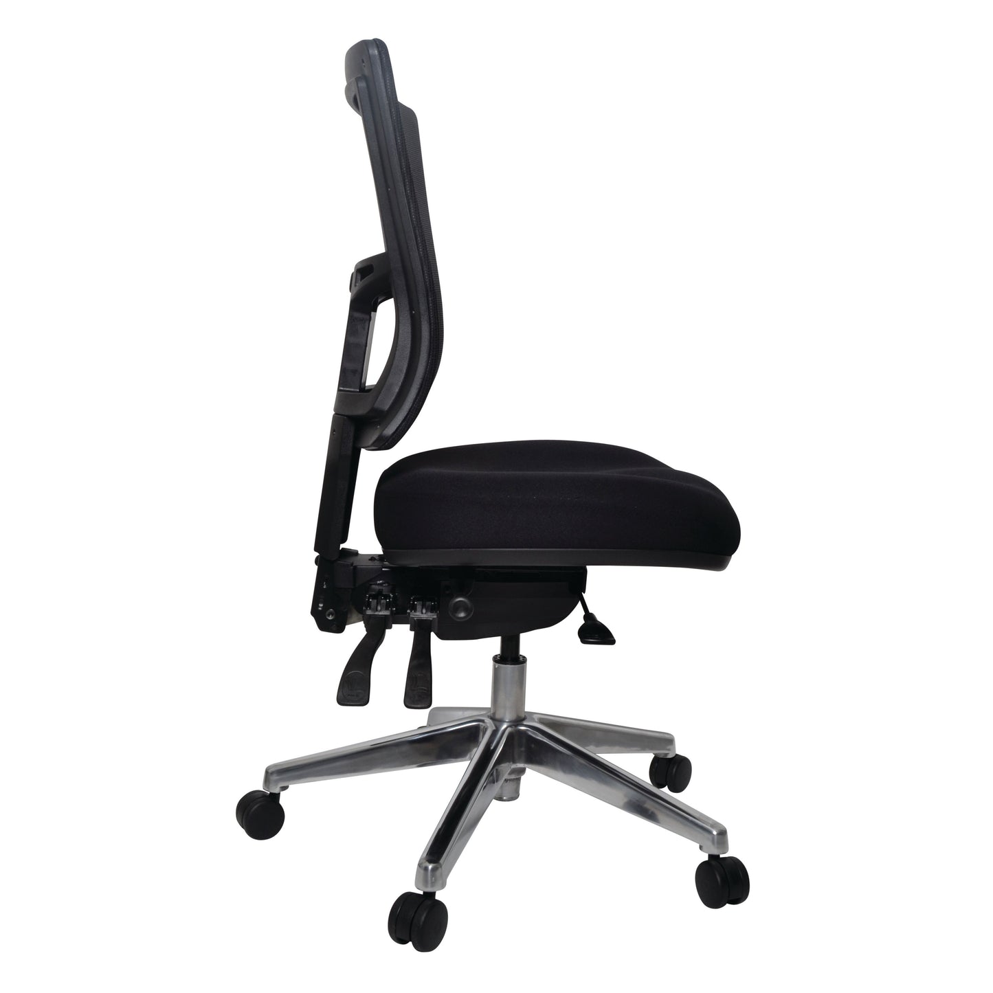 Buro Metro II 24/7 Mesh Back Chair - Aluminium Base